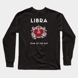 LIBRA / Year of the RAT Long Sleeve T-Shirt